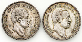 Germany
Germany, Saxony. 3 marks 1909 - 1910 E, Muldenhtten, set of 2 

Piękna patyna.AKS 185; Jaeger 135

Details: 2 x 16,70 g Ag 
Condition: 2...