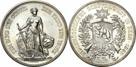 Switzerland
Switzerland. 5 francs 1885, Bern, Shooting Festival 

Moneta czyszczona.Davenport 391

Details: 25,05 g Ag 
Condition: 2/3 (EF/VF)