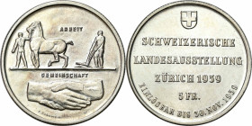 Switzerland
Switzerland. 5 francs 1939 National Exhibition in Zurich 

Wybite z okazji szwajcarskiej Wystawy Narodowej w Zurychu.Pięknie zachowane....