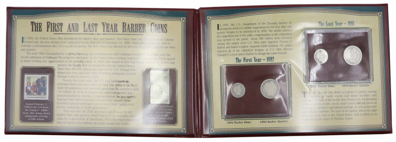 USA (United States of America)
USA / United States. 10 Cent (Dime) - 25 Cent (1...