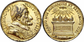 Vatican
Vatican. Innocent XI (16761689) Medal 1684 - Holy League against Turkey 

Rzadki medal autorstwa Hameraniego, wybity na pamiątkę zawarcia s...
