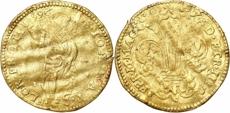 Italy
Italy, Florence. Ferdinando I (15871608). Ducat (Dukaten) 1596 

Pofalo...