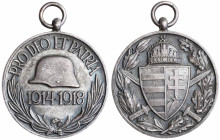 Ungarn
Hungary, War Commemorative Medal - Magyar Hbors Emlkrem 

Ładnie zachowany.Barac 45

Details: 22,38 g 37 mm
Condition: 2 (EF)