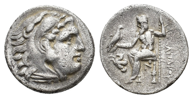 Kings of Macedon. Antigonos I Monophthalmos (306/5-301 BC). AR Drachm (17,9 mm, ...