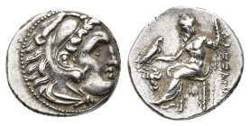 Kings of Macedon. Antigonos I Monophthalmos (Strategos of Asia, 320-306/5 BC, or king, 306/5-301 BC). AR Drachm (17,1 mm, 4,23 g). In the name and typ...