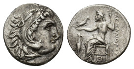 Kings of Macedon. Antigonos I Monophthalmos (Strategos of Asia, 320-306/5 BC, or king, 306/5-301 BC). AR Drachm (17,00 mm, 4,18 g). In the name and ty...