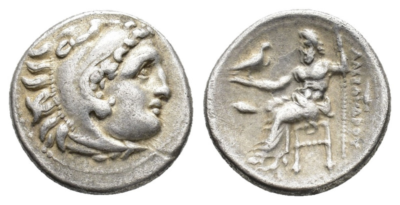 Kings of Macedon. Philip III Arrhidaios (323-317 BC). AR Drachm (16,3 mm, 4,21 g...