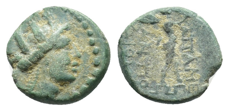 Phrygia, Apameia, c. 88-40 BC. Æ (14,00 mm, 2,33 g). Attalos Bianoros, eglogiste...