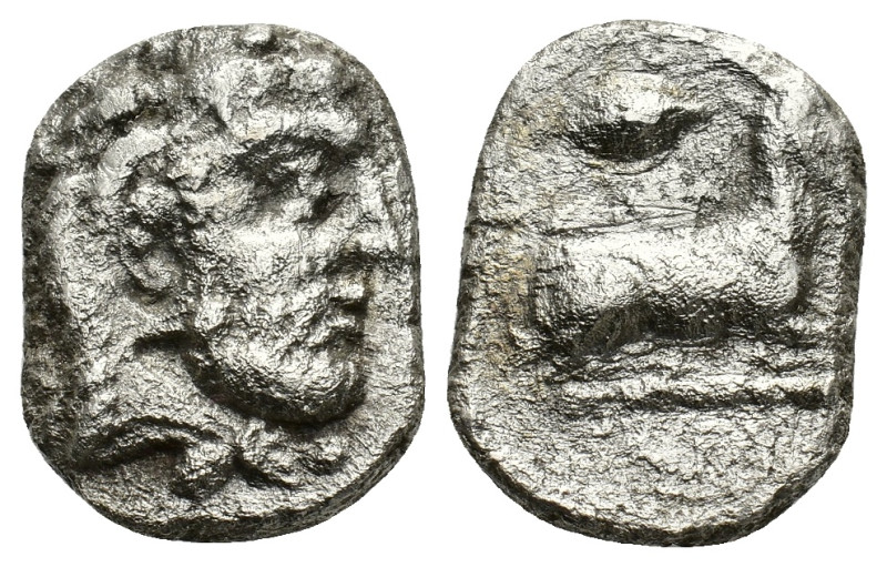 Cyprus, Salamis. King Evagoras I (411-374 BC). AR Stater (17,06 mm, 9,19 g). Hea...