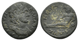 Mysia, Hadrianeia. Pseudo autonomous-issue. Time of Hadrian (117-138). Æ (19,5 mm, 4,35 g). About very fine.