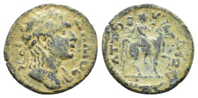 Caria, Attuda. Pseudo-autonomous issue. Time of Domitian (81-96) or Trajan (98-117). Æ (21,72 mm, 5,20 g). Good fine.