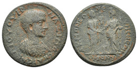 Phrygia, Acmonea. Maximus (Caesar, 236-238). Æ (28,41 mm, 14,30 g). RPC VI, 5599 (temporary). About very fine.