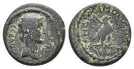 Phrygia, Amorium. Augustus (27 BC-14 AD). Æ (20,6 mm, 6,43 g). Alexandros Kallippou, magistrate. RPC I, 3233. About very fine.
