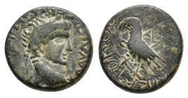 Phrygia, Amorium. Cludius (41-54). Æ (15,9 mm, 5,22 g). Very fine.