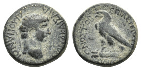 Phrygia, Amorium. Nero (54-68). Æ (19,61 mm, 6,20 g). RPC I, 3241. Very fine.