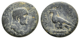 Phrygia, Amorium. Vespasian (69-79). Æ (21,2 mm, 6,00 g). L. Antonios Longeinos, magistrate. RPC II, 1423.