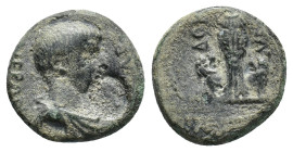 Phrygia, Docimeum. Nero (54-68). Æ (17mm, 4.34g). RPC I 3213; BMC 18; for c/m: Howgego 224. Fine