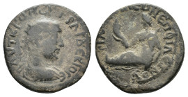 Phrygia, Philomelium. Trajanus Decius (249-251). Æ (21,4 mm, 6,71 g). Phileinos, magistrate. RPC IX, 903. About very fine.