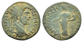 Pisidia, Antioch. Septimius Severus (193-211). Æ (21,5 mm, 4,66 g). Krzyzanowska -; SNG France 1120 var. About very fine.