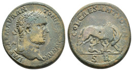 Pisidia, Antioch. Caracalla (198-217). Æ (30,8 mm, 24,69 g). SNG France 1141-1143. Very fine.