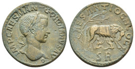 Pisidia, Antioch. Gordian III (238-244). Æ (31,21 mm, 21,75 g). SNG Righetti 1359; SNG Tübingen 4380. Very fine.