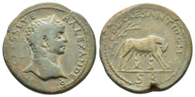 Pisidia, Antioch. Severus Alexander (222-235). Æ (32,77 mm, 24,14 g). SNG France 1185. Very fine.