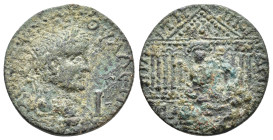 Pisidia, Sagalassus. Valerian I (253-260). Æ (29,35 mm, 15,97 g). SNG France 1831. Good fine.