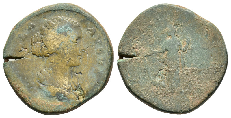 Lucilla (Augusta, 161-180). Æ Sestertius (31,14 mm, 27,16 g). Rome, AD 164-170. ...