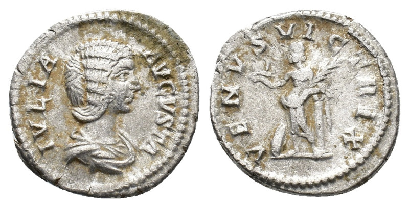 Julia Domna (Augusta, 193-217). AR Denarius (19,5 mm, 2,84 g). Rome, AD 196-211 ...