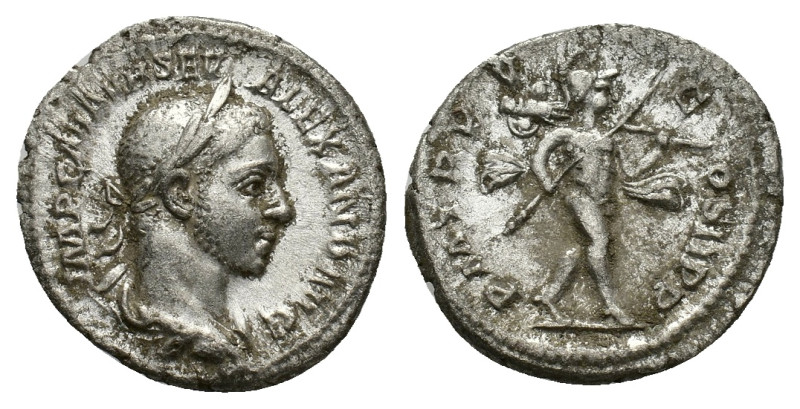 Severus Alexander (222-235). AR Denarius (19,8 mm, 3,14 g). Rome, AD 226. RIC 53...