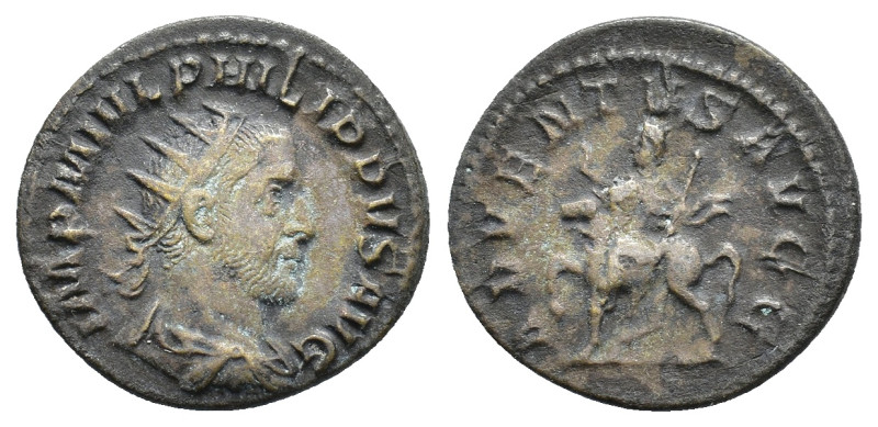 Philip I (244-249). AR Antoninianus (21,24 mm, 3,60 g). Rome, AD 244-247. RIC 26...