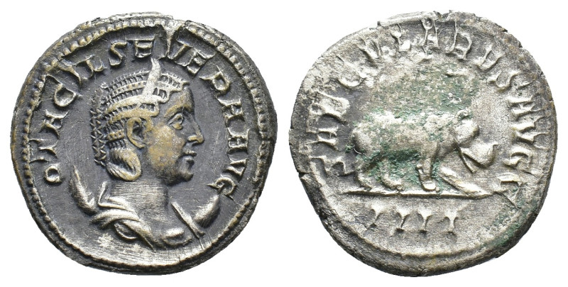 Otacilia Severa (Augusta, 244-249). AR Antoninianus (). Rome, 248. RIC 116b (Phi...