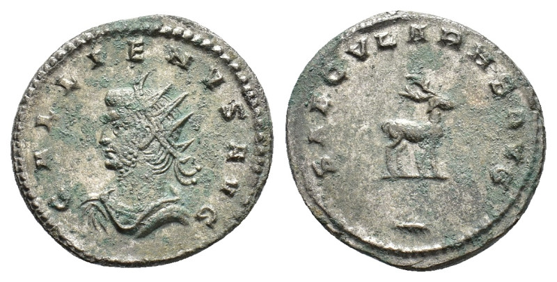 Gallienus (253-268). BI Antoninianus (20,01 mm, 3,80 g). Antioch. RIC 656. Very ...