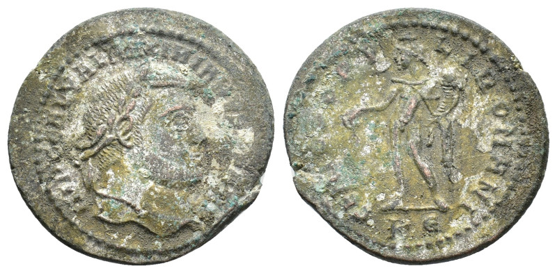 Galerius (305-311). Æ Follis (28,34 mm, 8,70 g). Cyzicus, AD 305-306. RIC 21b. G...