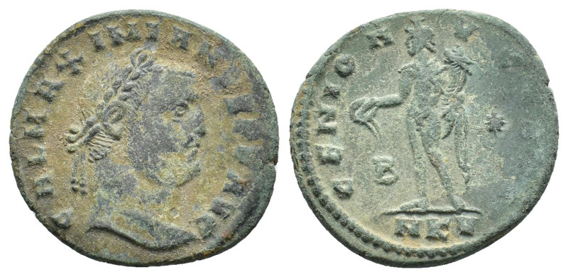 Galerius (305-311). Æ Follis (24,4 mm, 6,15 g). Cyzicus, AD 309-310. RIC 53. Ver...