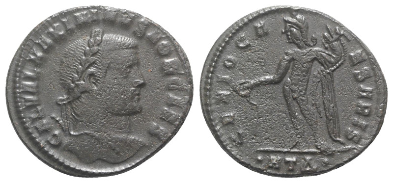 Maximinus II (Caesar, 305-309). Æ Follis (26mm, 6.85g, 6h). Heraclea, AD 308. La...