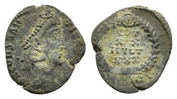 Constantius II (337-361). Æ Follis (14,00 mm, 1,41 g). Uncertain mint. For the type RIC 69 (Constantinople). About very fine.