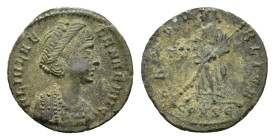 Helena (Augusta, 324-328/30). Æ Follis (14,81 mm, 1,31 g). Constantinople, AD 330. RIC 48. About very fine.