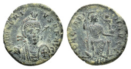 Honorius (401-403). Æ (28,95 mm, 2,40 g). Cyzicus. RIC 95. Very fine.