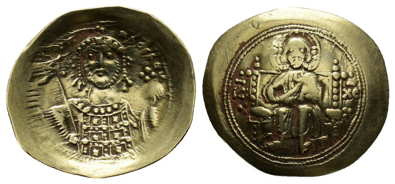 Michael VII Ducas (1071-1078). AV Histamenon Nomisma (26mm, 4.27g). Constantinop...