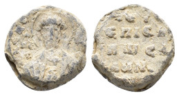 Byzantine Lead Seal (16,55 mm, 7,63 g). About very fine.