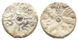 Byzantine Lead Seal (19,6 mm, 4,61 g). About very fine.