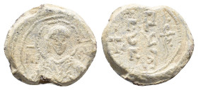 Byzantine Lead Seal (19,68 mm, 6,50 g). About very fine.