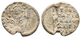 Byzantine Lead Seal (24,7 mm, 6,66 g). About very fine.