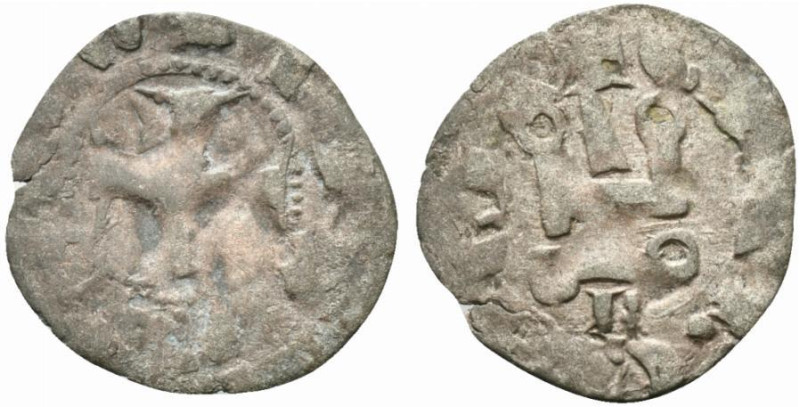 Principality of Achaea, Philippe de Taranto (1307-1313). BI Denier (19mm, 0.69g)...