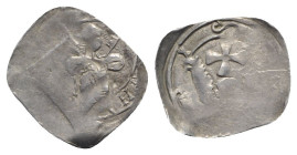 Austria, Salzburg. Eberhard II (1200-1246). AR Freisacher Pfennig (19mm, 0.93g). Good Fine