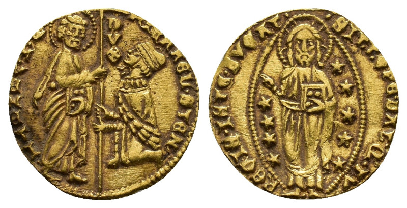 Italy, Venezia, Michele Steno (1400-1413). AV Ducato (19mm, 3.30g). Paolucci 1. ...