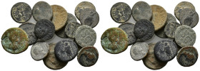 Lot of 16 Roman Provincial Æ coins, to be catalog. Lot sold as is, no return.
