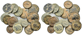 Lot of 17 Roman Imperial Æ coins, to be catalog. Lot sold as is, no return.