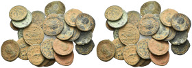 Lot of 27 Roman Imperial Æ coins, to be catalog. Lot sold as is, no return.